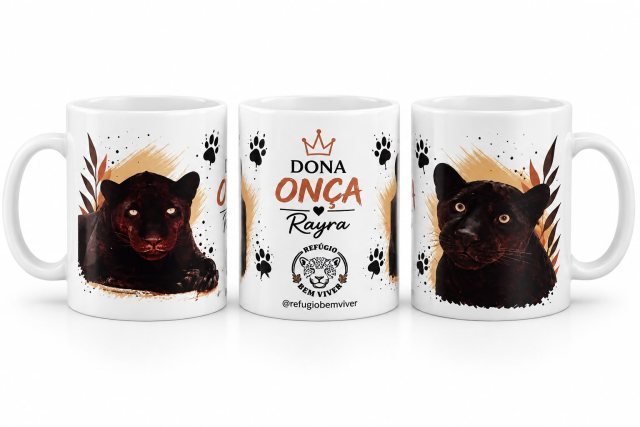 Caneca Rayra · Dona Onça