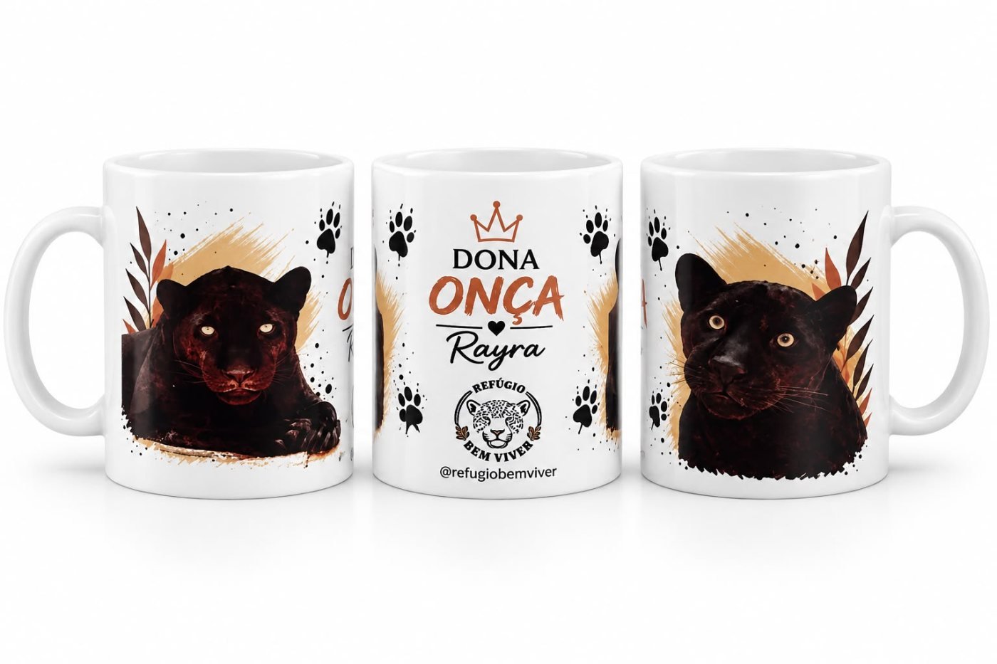 Caneca Rayra · Dona Onça