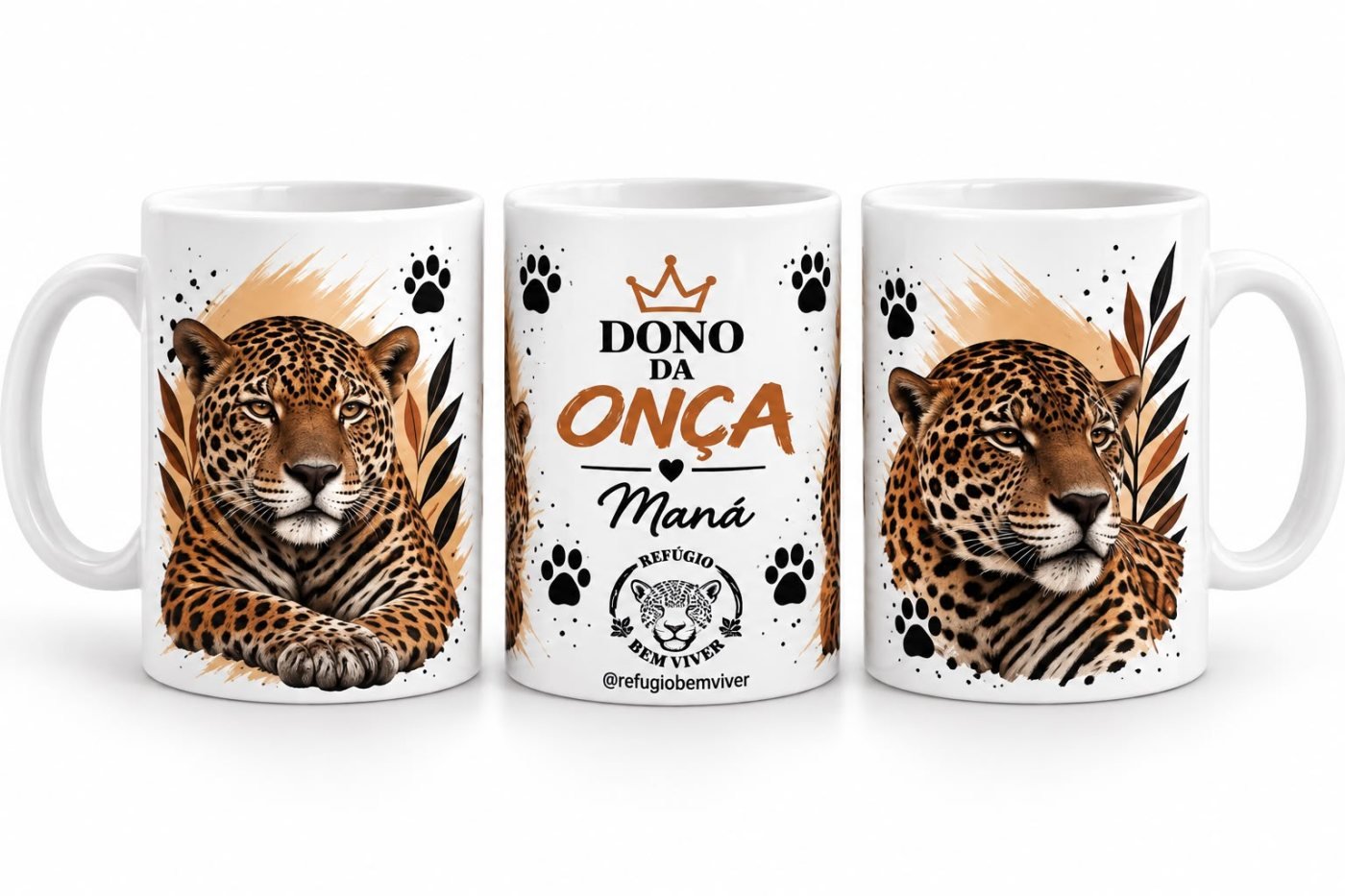 Caneca Maná · Dono da Onça